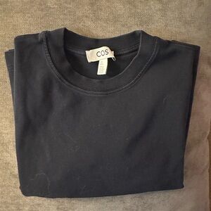 COS Deep Blue Crewneck